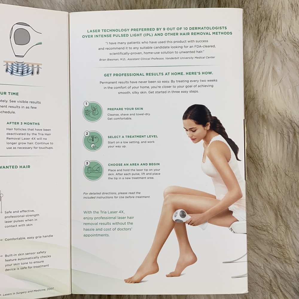 ❌Sold❌ Tria Hair Removal Laser 4X, Peony - Picture 11 of 16